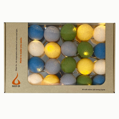 Misti LED Cotton Ball String Light