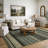 Premium Machine Washable Mayfield AMF2427 Striped Rug-1750288980-1750288976