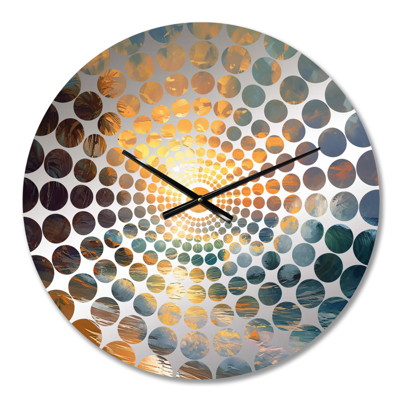 Madalee - Horloge murale plage côtière, Petit