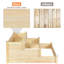 Lit de jardin surélevé en bois 4 pi x 4 pi Burkhart