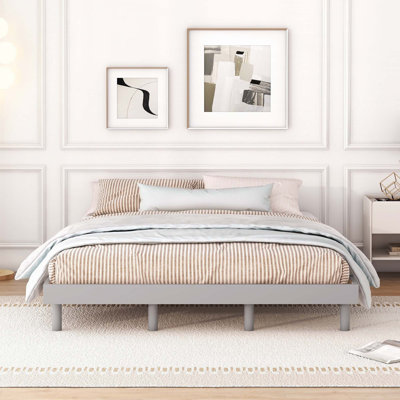Modern Floating Platform Bed Frame