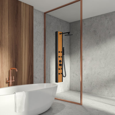 57'' Shower Panel with Dual Shower Head