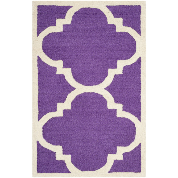 Cannen Hand Tufted Wool Geometric Rug