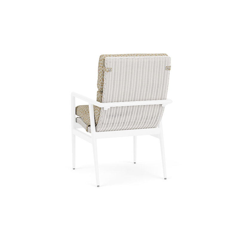 Cascade Outdoor Dining Armchair, Bebot Sisal, White