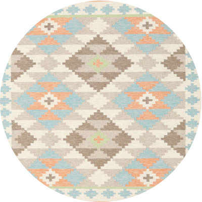Tapis contemporain gris / olive