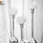 18.75'' H Crystal Tabletop Candlestick-452694209