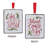5.25'' Metal Christmas Phrases Holiday Shaped Ornament