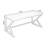 Dark Walnut Rectangular Solid Wood desks-107803290