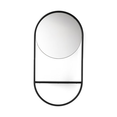 Miroir d'appoint Juno avec cadre en métal
