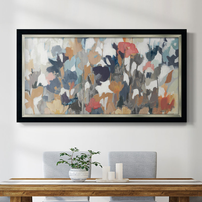 Corner Flower Stand - Reproduction d'un seul cadre photo sur toile, H 25 po x l 45 po x P 2,5 po