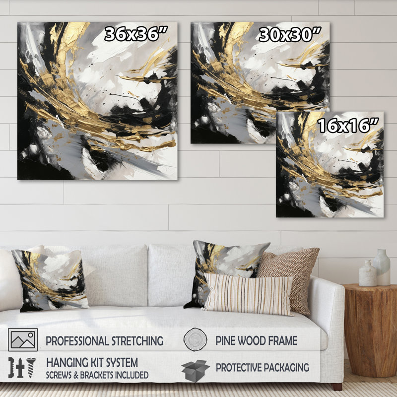 «Mystery Awakening I», reproduction sur toile, H 24 po x l 24 po x P 1 po, Toile tendue