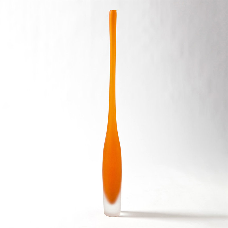 Spire Bottle, Mandarin, 26" H x 2" W x 2" D