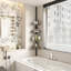 Tension Pole Corner Shower Caddy With 4 Adjustable Baskets-121418366