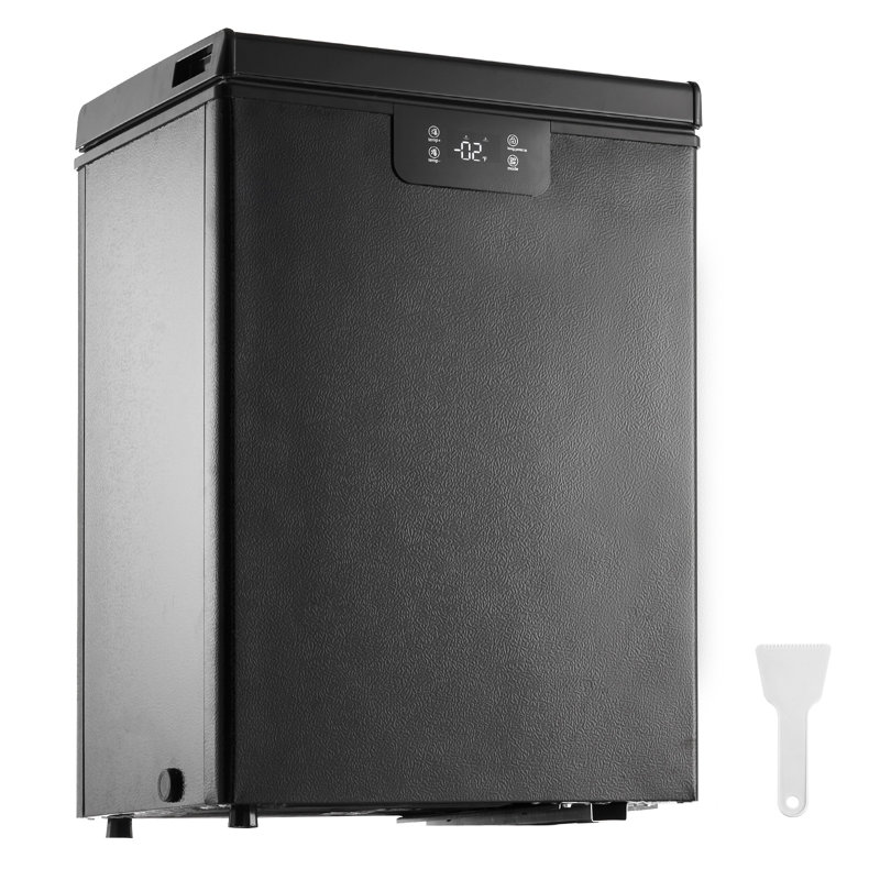 Ivy Bronx Meshell Chest Freezer, Black