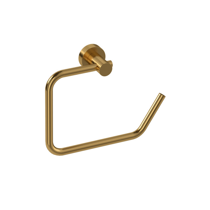 Pallace™ Wall Mount Toilet Paper Holder, Brushed Gold