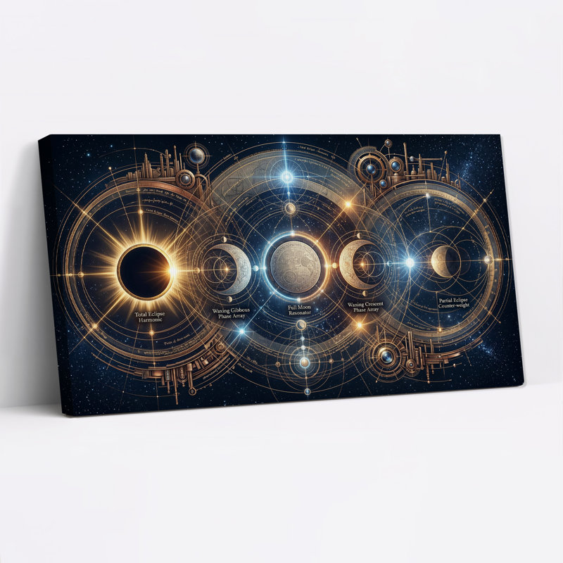 Art mural sur toile, "Steampunk", L 40 po x H 20 po