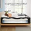 Matelas hybride mi-ferme 12 po / 14 po dans une boîte, mousse à mémoire de forme et ressorts ensachés pour isoler les mouvements et soulager la pression-173708362-173708359