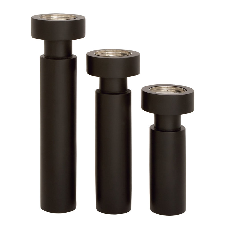 10'' H Wood Tabletop Candlestick