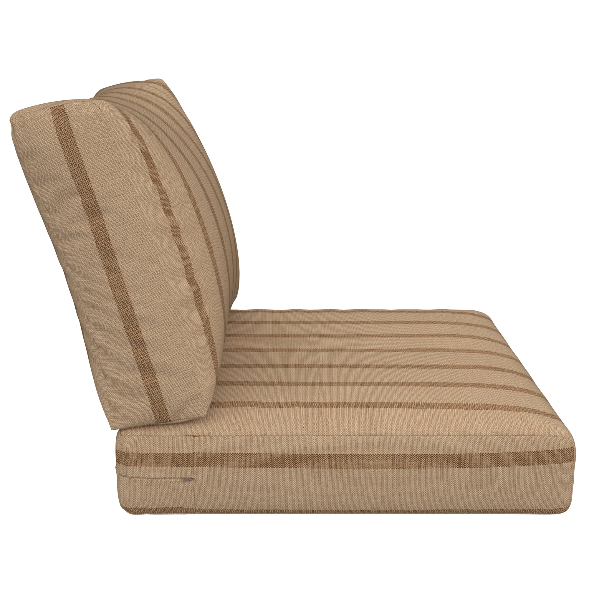 Lani Sunbrella Outdoor Lounge Chair Cushion, Unwind Driftwood