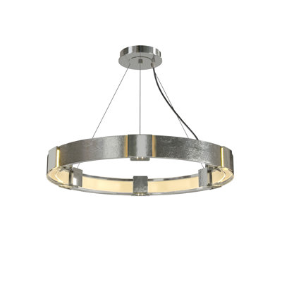 Lustre cylindrique unique et remarquable à 6 lumières Aura