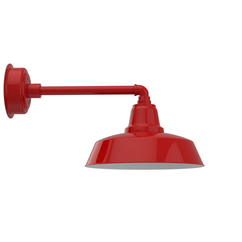 Vandervliet LED Wall Light, Mahogany Bronze, 10.125" H x 18.5" W x 14.25" D