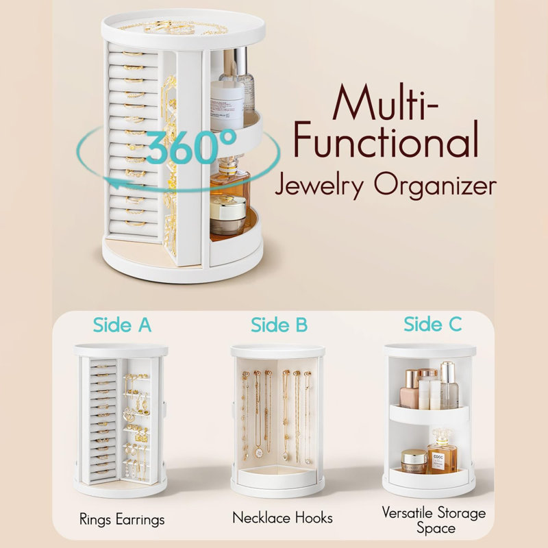 Jewelry Box +, White