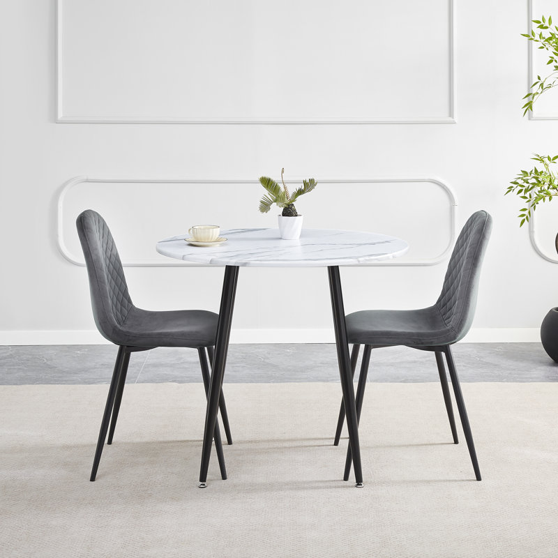 2 - Person Dining Set, Grey