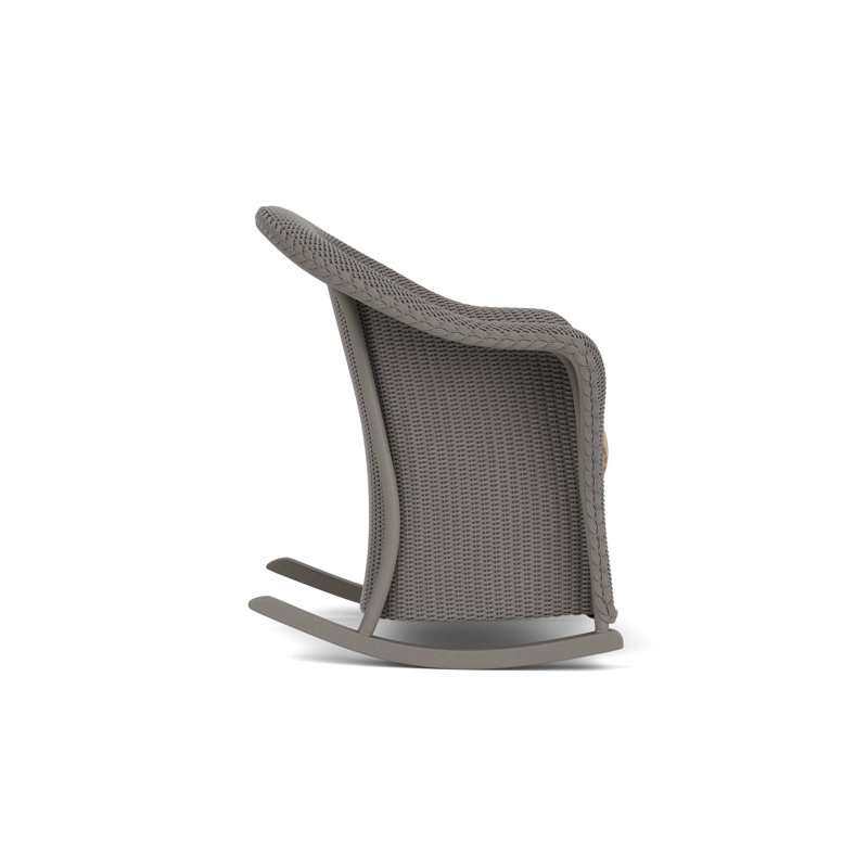 Reflections Outdoor Rocker Chair, Botanic Willow, Pewter