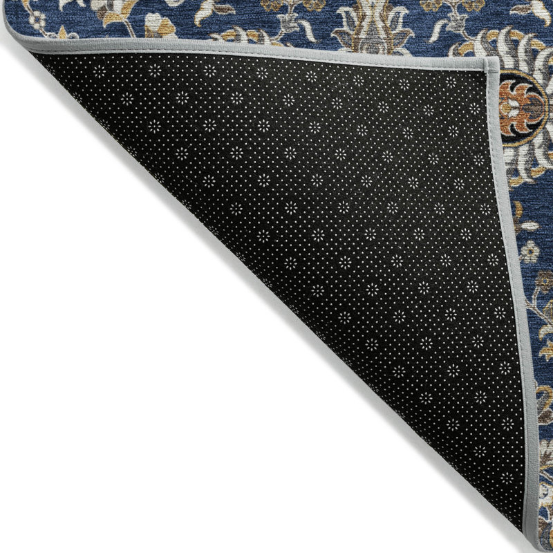Machine Washable Indoor/Outdoor Husby ACN2192 Global Rug, Runner 2'3" x 7'6"
