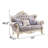 European Style Sofa Solid Wood Sofa
