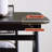 Black Retro Design Rectangular Dining Table-1923816104