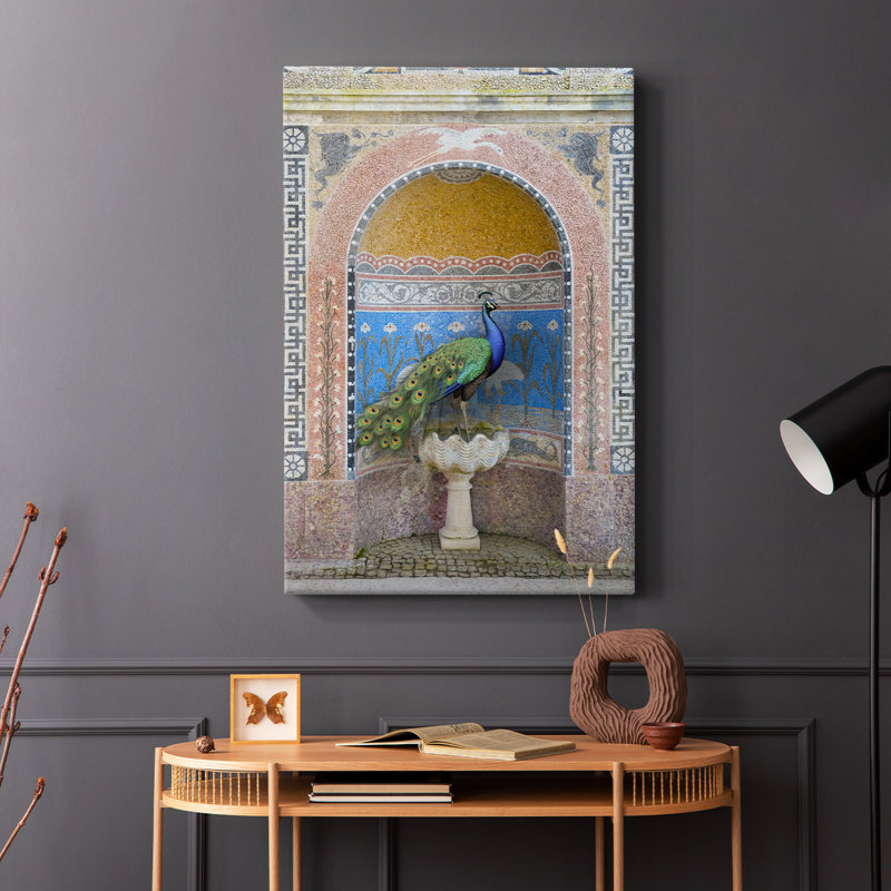 Paon Palace - Cavas enveloppés de galerie, H 48 po x l 32 po