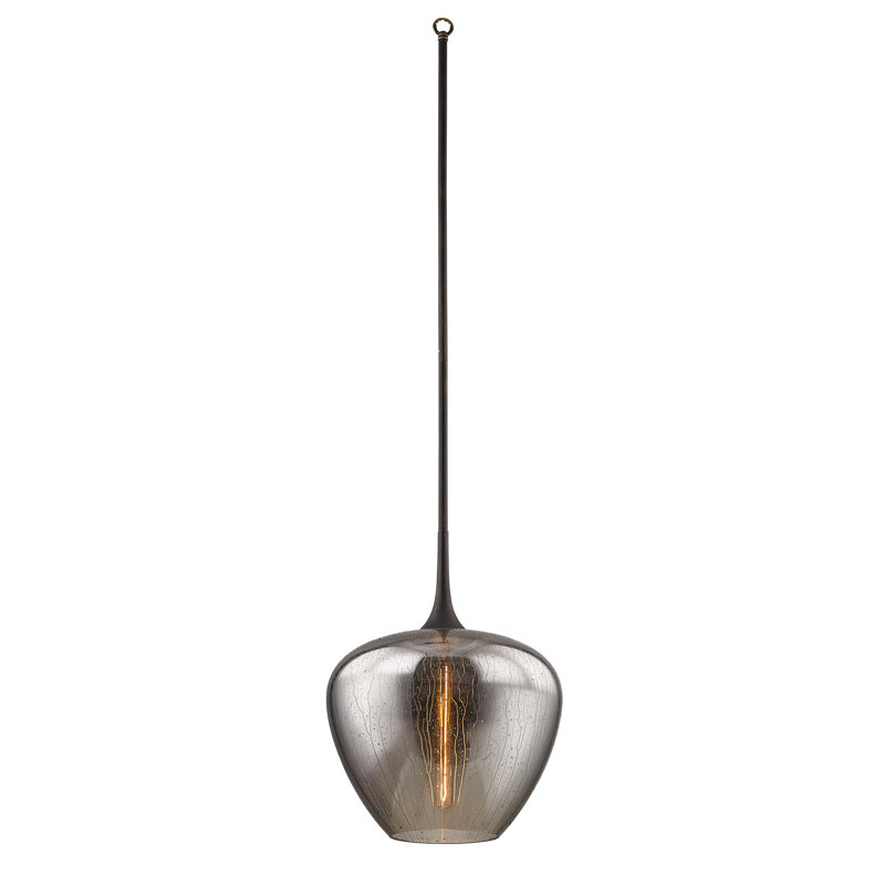 Luminaire suspendu géométrique 1 lumière West End, H 21,25 po x l 16 po x P 16 po