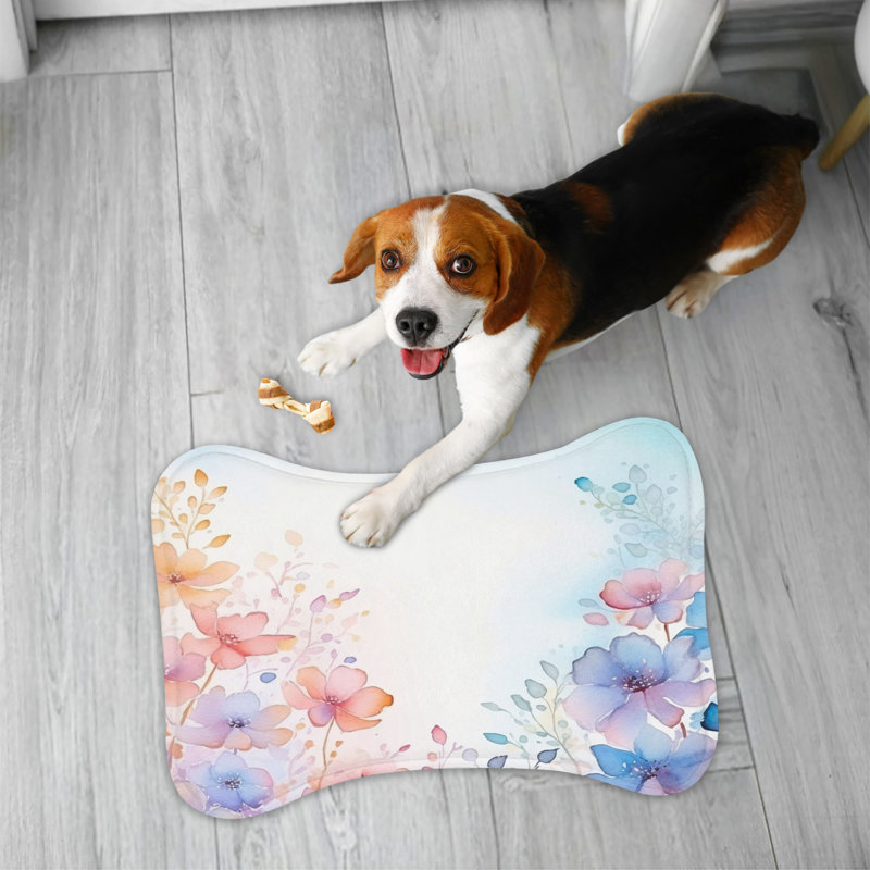 Tapis pétales doux - 1 pièce