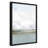 All Shore Watercolor Canvas Painting Print with Wood Floater Frame -119728451-56458793