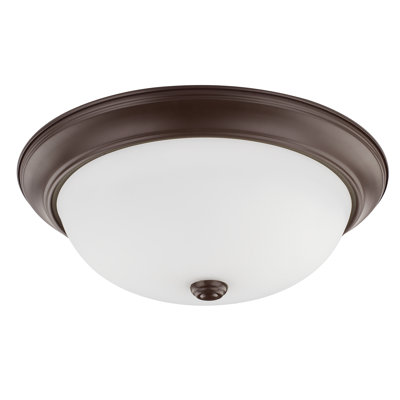 Independent Glass Flush Mount