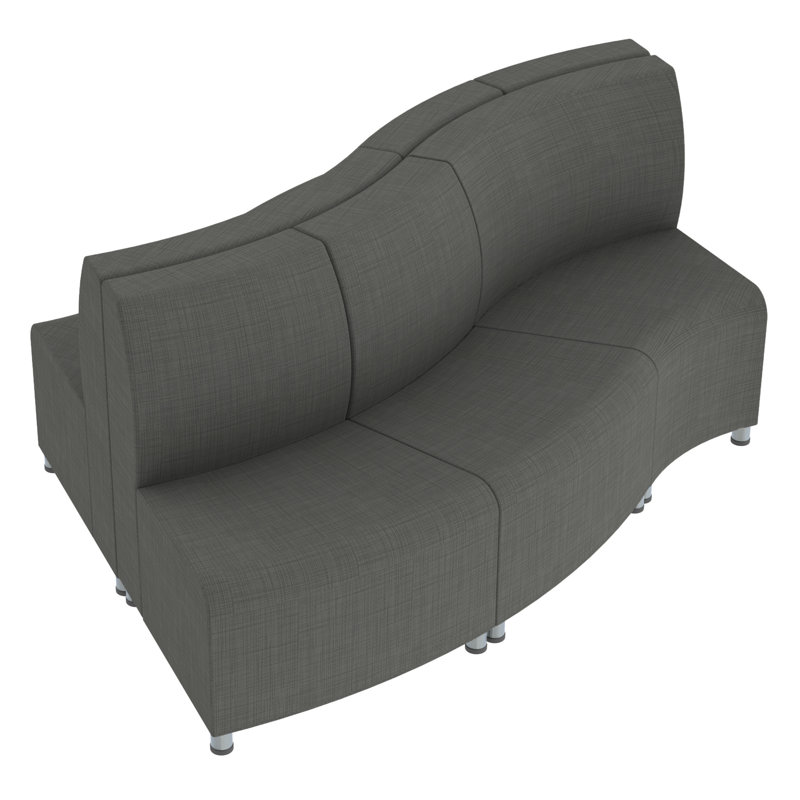 Ensemble de sièges Pro Edge Connect, 6 pièces, Gris ardoise