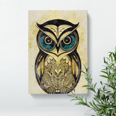 A Luscious Owl - Wrapped Canvas Print