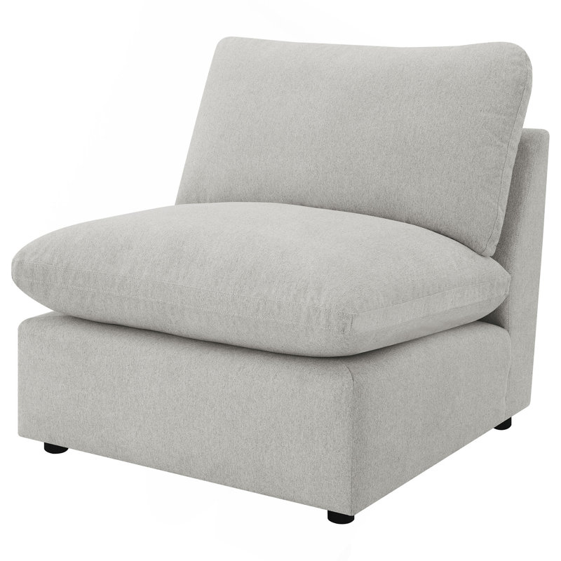 Fauteuil modulaire Hollander, Gris clair