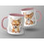 11oz Watercolour Three Happy Corgi Dogs Coffee Mug-913039787