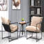 Fauteuil d'appoint élégant en velours moderne-1104480583