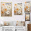 Weissberg - minimalisme jaune, fleur blanche, collage II - impression-1750447741-1750447721