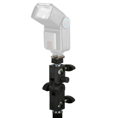 Light and Umbrella Clamp for Studio Photography
