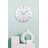 Dome45 (17.7") Wall Clock White Index-69178001