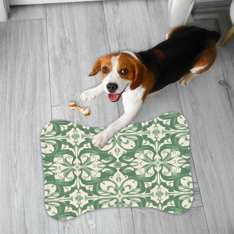 Subtle Greens - Tapis d'alimentation en os 1 pièce