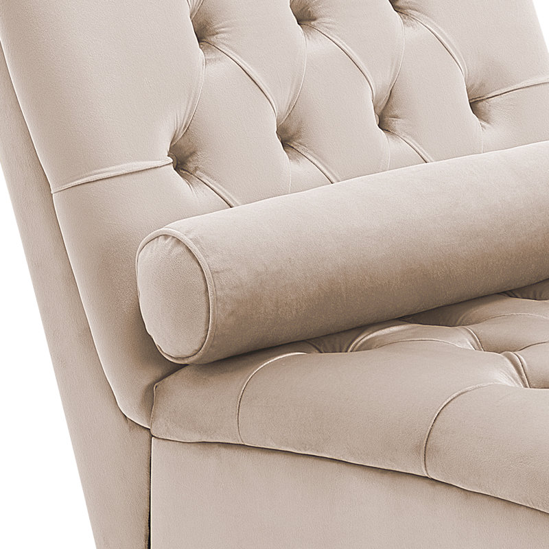 Stults Velvet Chaise Lounge
