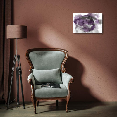 Red Barrel Studio® Jett, Kristina Gallery Wrapped Canvas Art Titled: Amethyst Flow II