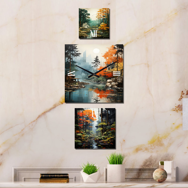 Sahl Metal Wall Clock