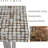 Handmade Coconut Shell Mosaic Coffee Table – Rustic Farmhouse & Coastal Style Rectangle Accent Table With White Patina Finish