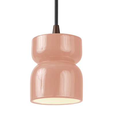 Leni Ceramic Hourglass Single Pendant
